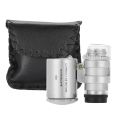 60X Mini Microscope Pocket Magnifier Loupe Magnifying Glass with LED Light. 
