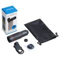 【Hengli jewelry story】(NEW)Telefon Camera Lens Universal Telescope Zoom Mobile Phone Lens for iPhone Smartphones APL-18XT.