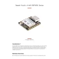 ESP32-S3 2.4G WiFi BLE Mesh 5.0 8MB OV2640 Camera Module Development Board Black PC+Metal. 