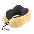 Soft Slow Rebound Cervical Healthcare Bedding Air and car Travel Pillow Drop Shipping U Shaped Memory Foam Neck Pillows. 