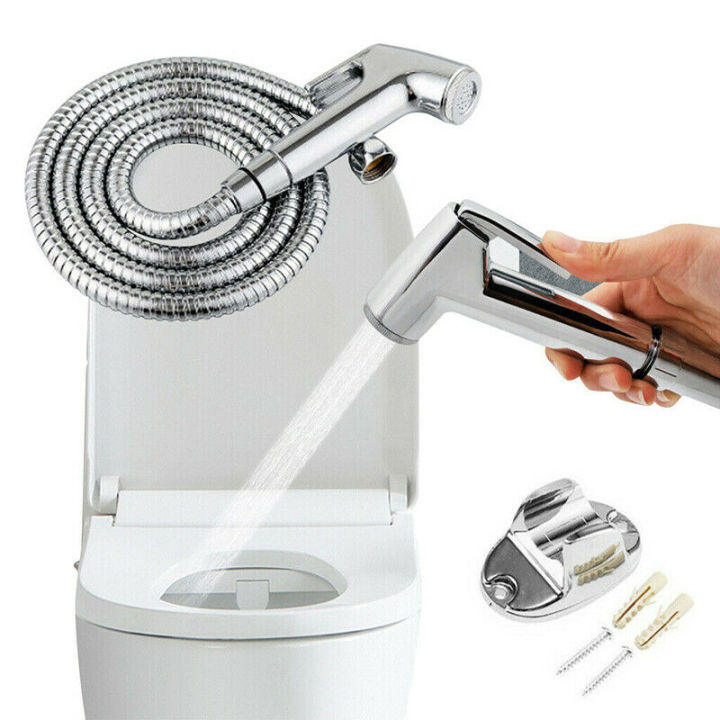 Practical%20Product%20Toilet%20Bathroom%20Hand%20Held%20Handheld%20Sprayer%20Shower%20Bidet%20Spray%20Hose%20Holder%20-%20Image%205