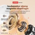 Original Lenovo YF03 Type C Wired Headphone HiFi Stereo Surround 3.5mm Wired Earphones Ultra-low Latency Gaming Music Headset with Mic.
