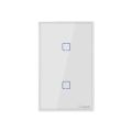 SONOFF T0US2C-TX 2 Gang Smart WiFi Wall Light Switch - 2.