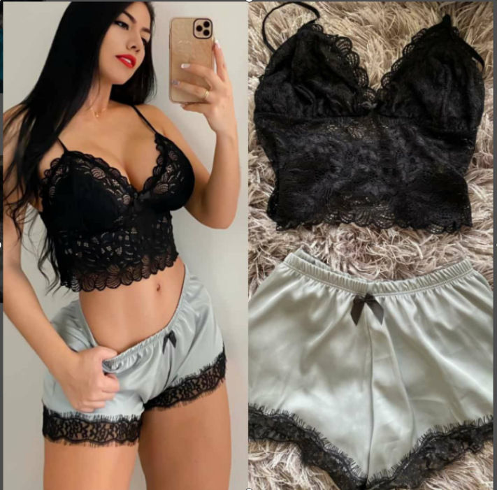 Girls Exclusive Night Wear Short & Tops Set Ladies Sleep Wear03