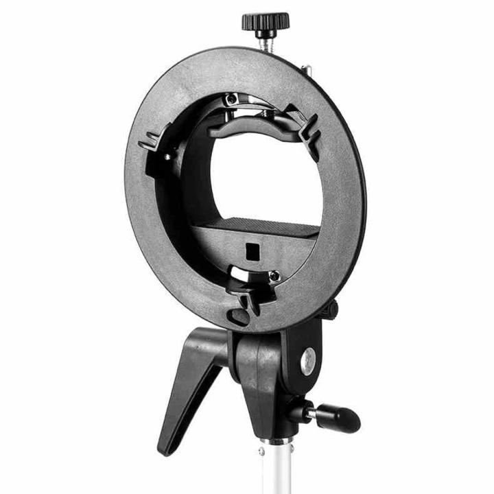 Godox S-Type Flash Bracket Bowens S Mount Holder Universal Type for Speedlite Flash Snoot Softbox Beauty Dish Honeycomb Umbrella