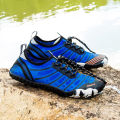 Cross-border five-finger lightweight swimming shoes, outdoor sports river tracing shoes, plus size non-slip wading shoes, breathable diving beach shoes. 