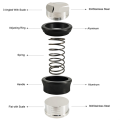 Tamper 51Mm, Dual 2 in 1 Leveler Distributor with Scale Coffee Tool.