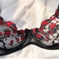 Lingerie Fancy Lace у Set Woman 2 Pieces Transparent Women's Underwear Embroidery Beautiful Bra And Panty Sets.