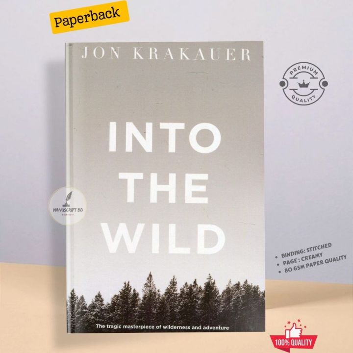 Into the Wild by Jon Krakauer - Premium - Paperback