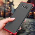 GKK 360 Degree Phone Case for Samsung Note 8 - Black and Red. 