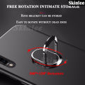 Phone case For Motorola Moto Edge 50 Fusion Back cover Finger Metal Ring Kickstand Car Holder Matte Soft Silicone Cover For Moto Edge 50 Fusion Cover cases(Moto Edge 50 Fusion 5G).