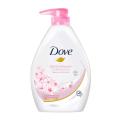 International Malaysia product Dove Sakura Blossom shower gel body wash used for male/ female - 1000 ml.