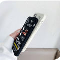 【Solitary waves】INS Hot Off AIR Sports Shoes Brand Phone Case For iphone 12 11 13Pro M X XS Max XR 7 8 Plus SNEAKERS white label soft Back Cover. 