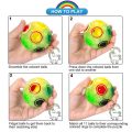 Creative Magic Rainbow Puzzle Ball Fidget Anti Stress Toys for Children Adult Stress Relief Colors Matching Ball Fun Games Gifts.