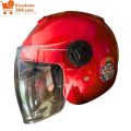 Baby Bike Icon Helmet for Boys & Girls (3-12 Years) in Vibrant Red: Safeguard Your Young Riders with Confidence and Flair.