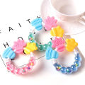 New Design Silicone Baby Hand Teether Infant Silicone Safety Teeth Stick Rattles Teether Baby Toy Gifts.
