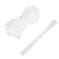 7Pcs DIY Face Cloth Cover Sewing Cotton Color Patch‑Work Dustproof 25x25cm. 