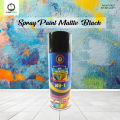 Spray Paint Mat Black - Achieve a Clean and Stylish Finish with This Easy - to-Use Mat - Ideal for Art and DIY Projects.