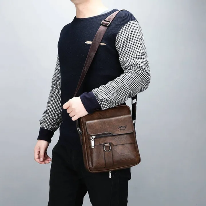 Jeep%20PU%20Leather%20Messenger%20shoulder%20Bag%20For%20Men%20-%20Bag%20-%20Image%204