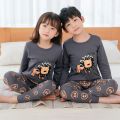 2 4 6 8 10 Years Kids Pjs Sets Autumn Pajamas for Children Cotton Boys Sleepwear Baby Pyjamas Long Sleeves Girl Sets Nightwear. 