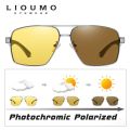 （New）LIOUMO Intelligent Photochromic unglae Men Polarized Night Viion Goggle Women Anti-Glare Driving Glae UV400 gafa de ol. 