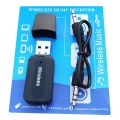 USB Wireless Bluetooth 3.5mm Jack Stereo Music Receiver Adapter for Car & Speaker. 