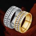 【Surprise Price】Titanium Steel Ring Women's Design Sense Niche Ins Light Luxury All-match No Fading Stainless Steel Jewelry Bracelet.