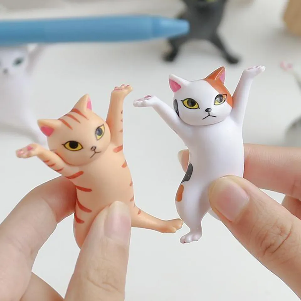 Amazon Plastic Cat Figures Realistic Cat Figures Toy Set Small