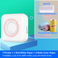(New) mini printer portable thermal stickers paper inkless Bluetooth wireless impresora Android iOS portable label printer. 