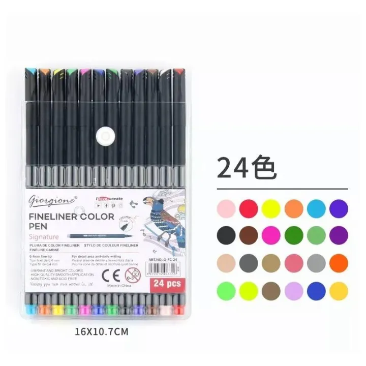 Giorgione%20Fineliner%200.4mm%20Set%2024%20Color%20-%20Image%202