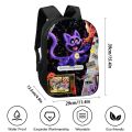 Smiling Critters School Bag For Boy Girls Large Capacity Cartoon Backpack with Smile Critters ,Kid Bags Durable and Softback. 