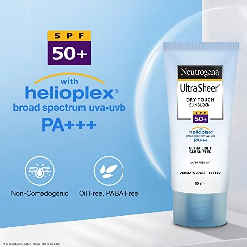 Neutrogena%20Ultra%20Sheer%20Dry%20Touch%20Sunblock%20SPF%2050+%20PA+++%20(88ml)%20-%20Image%205