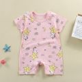 Summer Baby Jumpsuit Short Sleeved Newborn Boys Girls Romper Baby Jumpsuit Kid Clothes Children's Clothing.