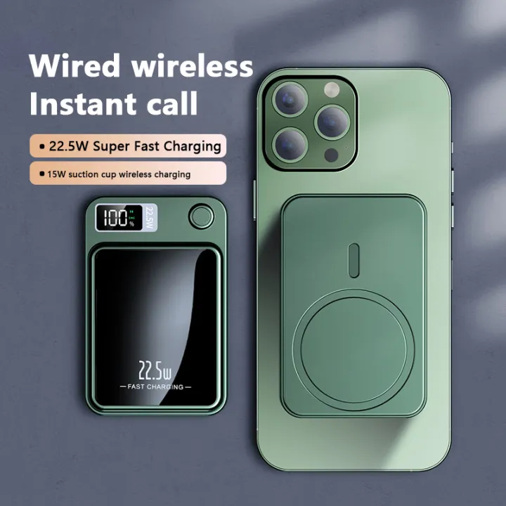 10000mAh%20Magnetic%20Wireless%20Charger%20Power%20Bank%2022.5W%20Fast%20Charging%20Mini%20Powerbank%20Tetuo%20-%20Image%203