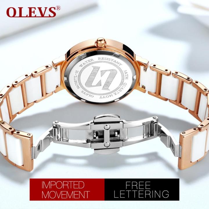 Olevs%205877%20White%20Ceramics%20Watchstrap%20Analog%20Wristwatch%20for%20Women%20-%20Image%208