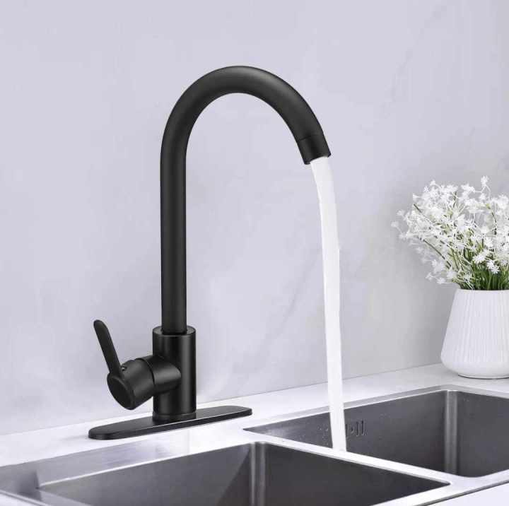 Stainless%20Steel%20Matte%20Black%20And%20Silver%20Kitchen%20Sink%20Mixer%20360%20Degree%20Rotation%20/%20kitchen%20Sink%20and%20Basin%20Water%20Tap%20-%20Image%205
