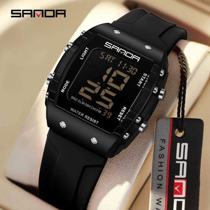 SANDA%20Solid%20Color%20Transparent%20Dial%20Multifunctional%20Timing%20Watch%20Outdoor%20Waterproof%20Night%20Light%20Men's%20Watch%20SD2175-6%20-%20Image%206
