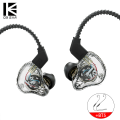KBEAR KS1 In Ear Monitor Earphone Dual Magnectic Circuit Dynamic Wired Headphone Deep Bass Earbuds Noise Canceling Kbear ks1 IEM. 