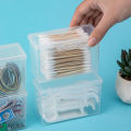1PCS Transparent Idol Kpop Albumes Photo Storage Photocards Small Card Collection Organizer Box Case Container Cologo.