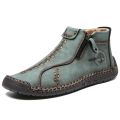 YEWNUW Men's Ankle Boots All Seasons Classic Casual Leather Shoes, Men's Shoes, Driving Loafers, New BunnyGarden. 