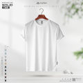 Manfare's Premium Solid T Shirt - White - MF-437. 