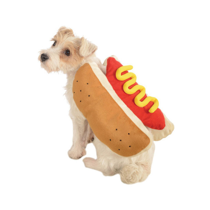 Funny Halloween Costumes For Dogs Puppy Pet Clothing Hot Dog