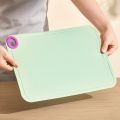 Durable Non-Slip Double-Sided Cutting Board Thickened Hangable Cutting Plate Mat Mildew-Resistant TPU Chopping Block Kitchen Use. 