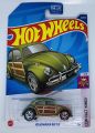 Hot Wheels Volkswagen Beetle Color Green, Scale - 1:64.