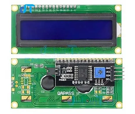 I2C LCD DISPLAY (16×2) for arduino and others microcontroller boar