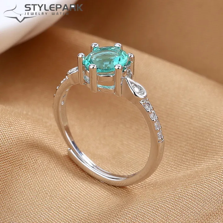(New)Finger%20Ring%20hiny%20Cubic%20Zirconia%20Women%20Girl%20Faux%20Gemtone%20Party%20Ring%20Jewelry%20-%20Image%203