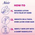 Nair Moisturising Hair Remover Cream for Legs & Body with Baby Oil 100ml | UK.