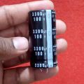 3300uF 100V RADIAL Electrolytic  Capacitor Polarized Aluminum Electrolytic Capacitors 2 Pin Leads. 