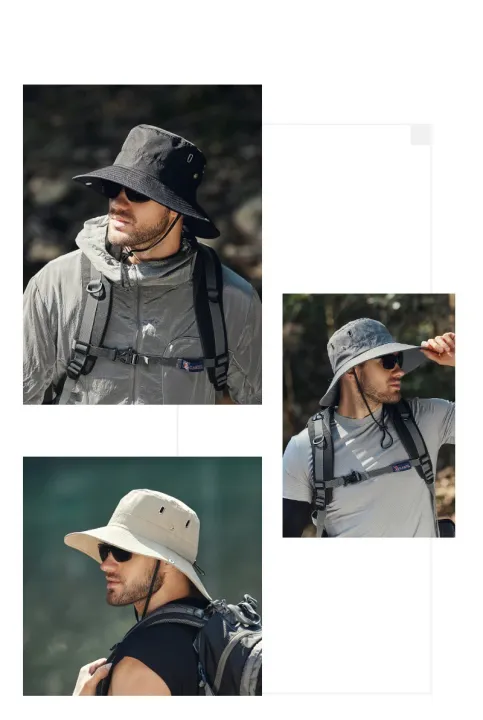 1%20Pcs%20Summer%20Bucket%20Hat%20for%20Men%20Fisherman%20Cap%20Fishing%20Outdoor%20Sunshade%20Big%20Brim%20Sunscreen%20Riding%20Hiking%20Suncreen%20Sunhat%20-%20Image%205