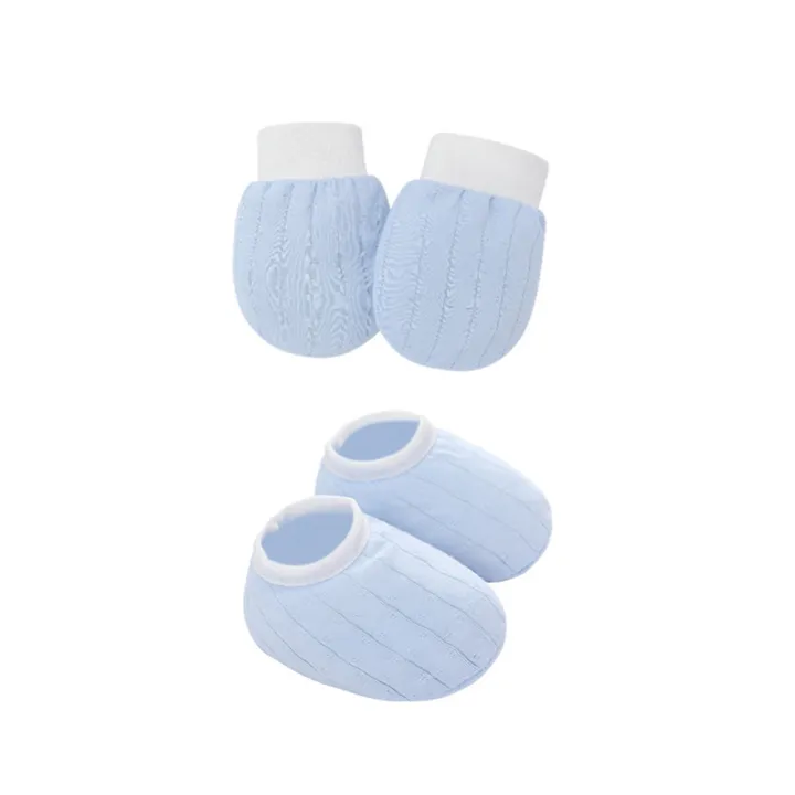 GC%20Newborn%20Beanie%20Hat%20Mittens%20Socks%20Set%20Lightweight%20Beanie%20Cotton%20Gloves%20No%20Scratch%20Mitten%20For%20Boys%20Girls%20-%20Image%205